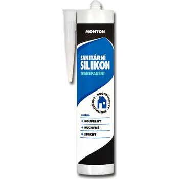 stavební silikon Soudal Monton Sanitární silikon transparent 310 ml