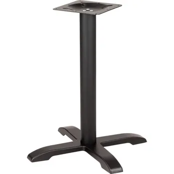 Stolová podnož In-Design Centrální stolová noha kulatá Heli výška 730 černá