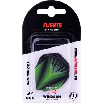 Příslušenství pro šipky Letky Windson CHALLENGER (PVC letky 3 ks v balení.)