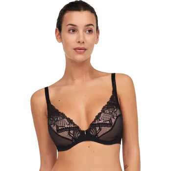 Souprava dámského spodního prádla Podprsenka CHANTELLE (17Q2-02), Barva černá, Velikost 70C