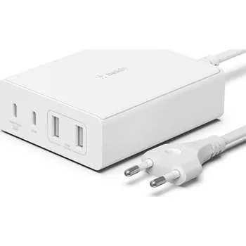 Adaptér k notebooku Belkin BoostCharge Pro nabíječka 108W 2x USB-C, 2x USB-A + 2m kabel