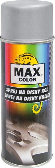 barva na disky kol, stříbrný, 400 ml
