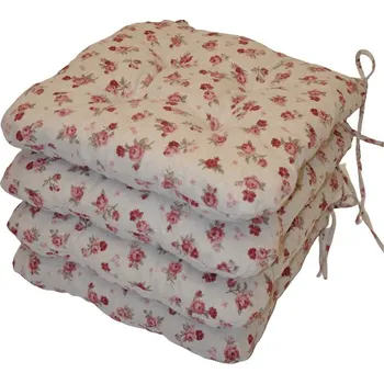 Podsedák Axin Trading s.r.o. Sedák UNI motiv růže - set 4 kusy