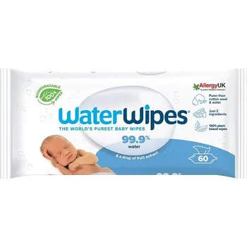WATERWIPES odbouratené ubrousky 100% BIO 60ks