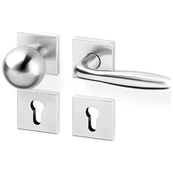 Dveřní kování ACT SERVIS ACT - Cina RHR PullBloc Provedení: PZ RE (klika pravá/koule), Povrch: IN - nerez