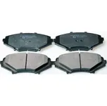 Sada brzdových destiček, kotoučová brzda DENCKERMANN B111259