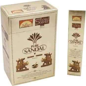 Vonná tyčinka Parimal Sacred Scents Natural Vonné tyčinky Pure Sandal, 15 g.
