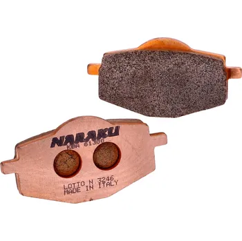 Brzdová destička Brzdové destičky Naraku sinter, Yamaha Cygnus, TZR, MBK Flame, X-Power NK430.22/S