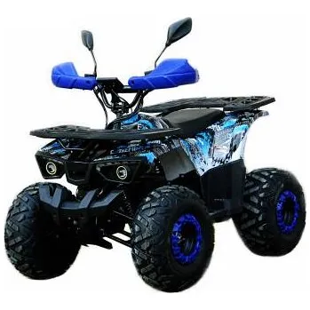 Dětská tříkolka Čtyřkolka Hunter RS EXCLUSIVE 1000W 48V v modrém provedení