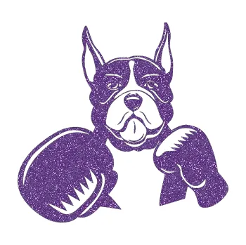 Polep vozidla SAMOLEPKA Pes 183 levá boxer (87 - Ultra Metalic fialová) NA AUTO, NÁLEPKA, FÓLIE, POLEP, TUNING, VLASTNÍ TEXT, TISK, AUTOSAMOLEPKY.cz, POLEPY, OBRÁZEK, LOGO, SAMOLEPKY