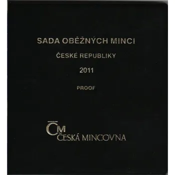 Sada oběžných mincí 2011 proof /semišový obal/