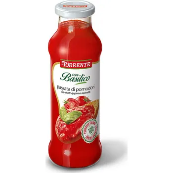 Omáčka La Torrente Rajčatové pyré s bazalkou 700g