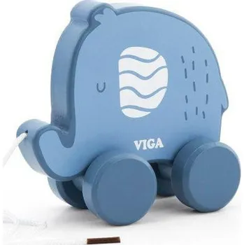 Hračka pro nejmenší Viga Dřevěná tahačka slon