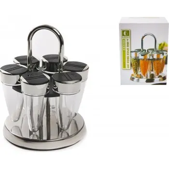 Kořenka Sada kořenek ve stojanu, 6 dílná, nerez DJ3103-2