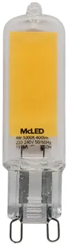 Žárovka McLED Home LED G9 4W 230V 400lm 3000K