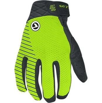 Cyklistické rukavice Rukavice Relic, dlhoprsté, lime, - XL / Zelená