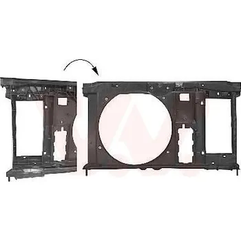 Karosérie Přední obložení VAN WEZEL 4040668