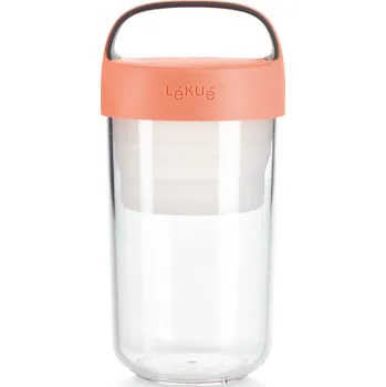 Úložný box Lekue, Nádoba To Go 600 ml oranžová - Formadore
