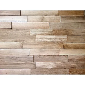 Obklad Havlíček truhlářství Dřevěný obklad 3D, Dub, hoblovaný, šířka 90mm, bez suků