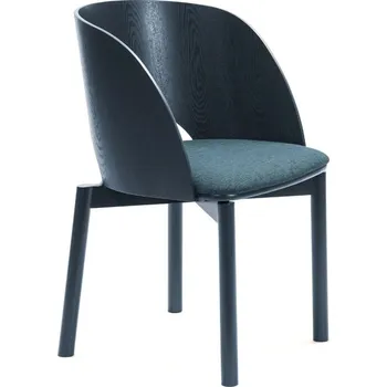 Jídelní židle Modrá jasanová jídelní židle Teulat Dam