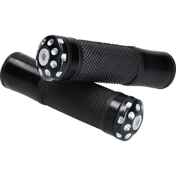 Chránič ruky pro motocykl 101 Octane Gripy hliníkové CNC, černý elox 21393