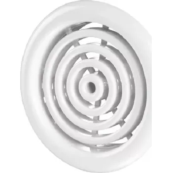 Větrací mřížka Větrací mřížka kulatá d50 mm – bílá – 4 kusy MIKAWI 44-4882