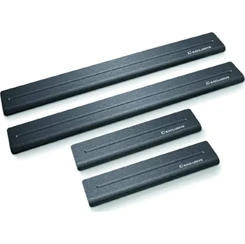 Tuning CRONI Kryty prahů Long Line Jaguar E-Pace - SUV 5 2017- Kryt: dlouhá čára, Barva: Satin černý