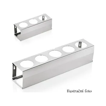 PGX 3731 003 Stojan na dávkovací lahve na omáčky nerez na 3 ks do průměru 7,5 cm