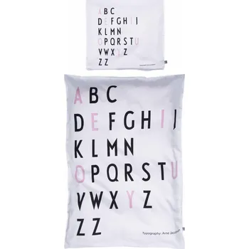 Povlečení Design Letters, Dětské ložní prádlo AJ Kids písmeno růžové - Formadore