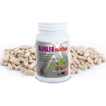 Přírodní produkt Alfalfa extrakt - Vojtěška VALKNUT 120 kapslí