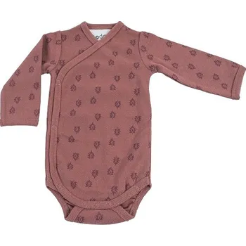 Kojenecký body LODGER body ROMPER PRINT RIB LONG SLEEVES Rosewood vel. 74