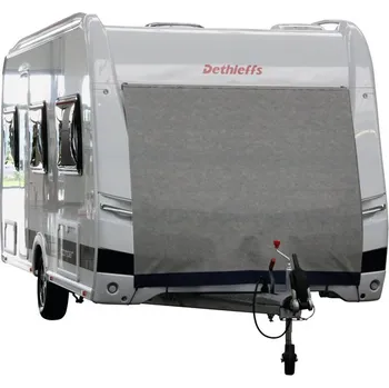 Plachta na motorové vozidlo Přední ochranná plachta na karavan Hindermann Varianta: 180x160cm Tyvek Supro-FC