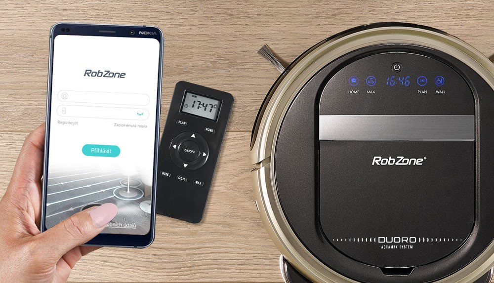 foto Robotický vysavač RobZone Duoro Xcontrol