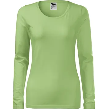 Malfini Slim Dámské triko 139 trávově zelená S