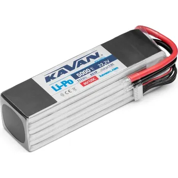 RC náhradní díl KAVAN - Li-Po 5000 mAh/22,2 V 60/120C, 111 Wh
