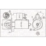 Startér MAGNETI MARELLI MQS1410