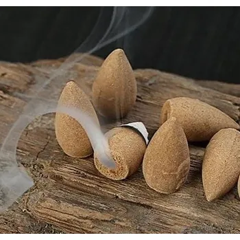 Vonná tyčinka Indické vonné františky Ayurvedic, tekoucí dým 10 ks Jasmin