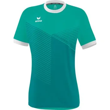 Míčový sport ERIMA MANTUA DRES, KRÁTKÝ RUKÁV - DÁMSKÝ - Tyrkysová, Bílá - velikost 34 eur
