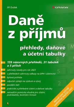 Daně z příjmů: Přehledy, daňové a účetní tabulky - Jiří Dušek (2023, brožovaná)