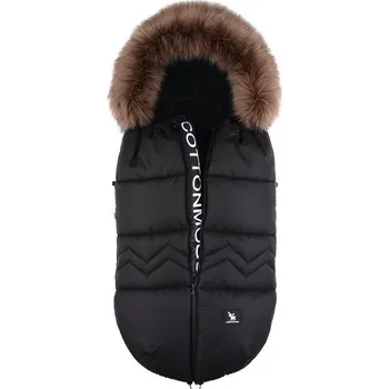 Příslušenství pro přepravu dětí COTTONMOOSE fusak NORTH YUKON Černá