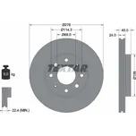 Brzdový kotouč TEXTAR 92110500