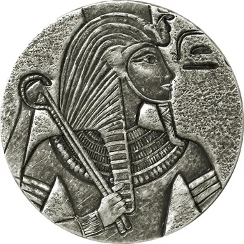 Stříbrná investiční mince King Tut 5 Oz 2016