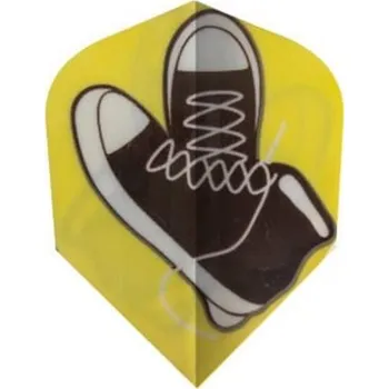 Příslušenství pro šipky Letky Windson RETROBOOT BROWN (PVC letky.3 ks v balení.)