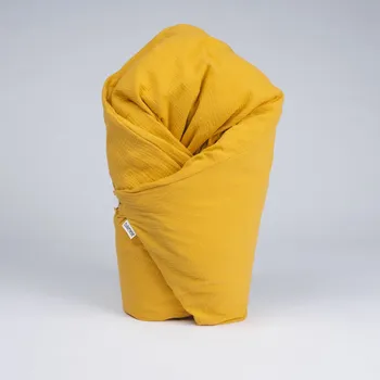 Zavinovačka Tulimese Náhradní povlak mušelínová hořčicová VELIKOST NÁHRADNÉHO POVLAKU: POVLAK 100X100 CM