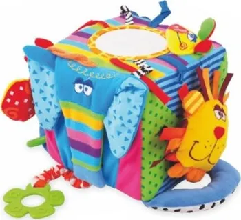 Hračka pro nejmenší Baby Mix Interaktivní hračka kostka sloník