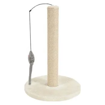 Škrabadlo sloupek s hračkou béžová 48cm Zolux