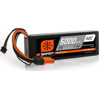 RC náhradní díl Spektrum Smart LiPo 7.4V 5000mAh 50C HC IC3