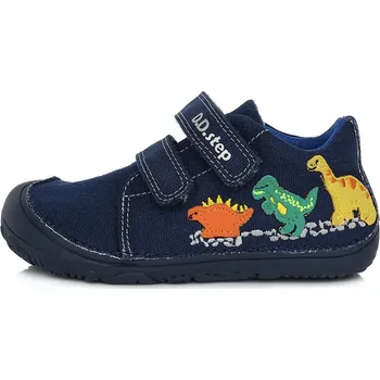 Dívčí tenisky Plátěné tenisky C073-376 Royal Blue DINO, D.D.Step Velikost: 21