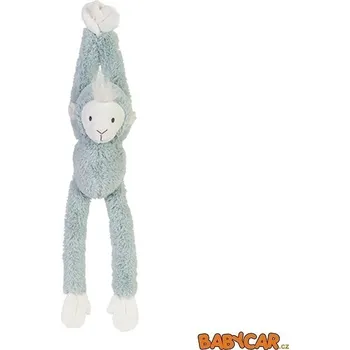 Hračka pro nejmenší HAPPY HORSE hudební opička Teal