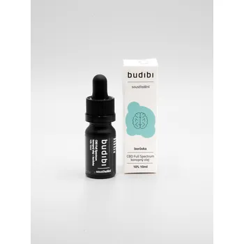 CBD Budibi Full Spectrum CBD olej 10 %, 1000 mg, 10 ml, příchuť borůvka - Budibi